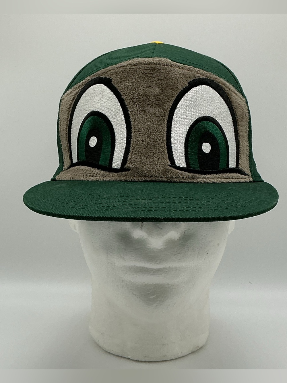 Oakland Athletics Stomper Plush Mascot Hat Adjustable Snapback Baseball Cap A's